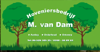 Hoveniersbedrijf M. van Dam logo